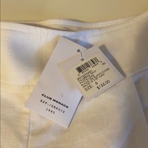 Club Monoco White Valerena Pant